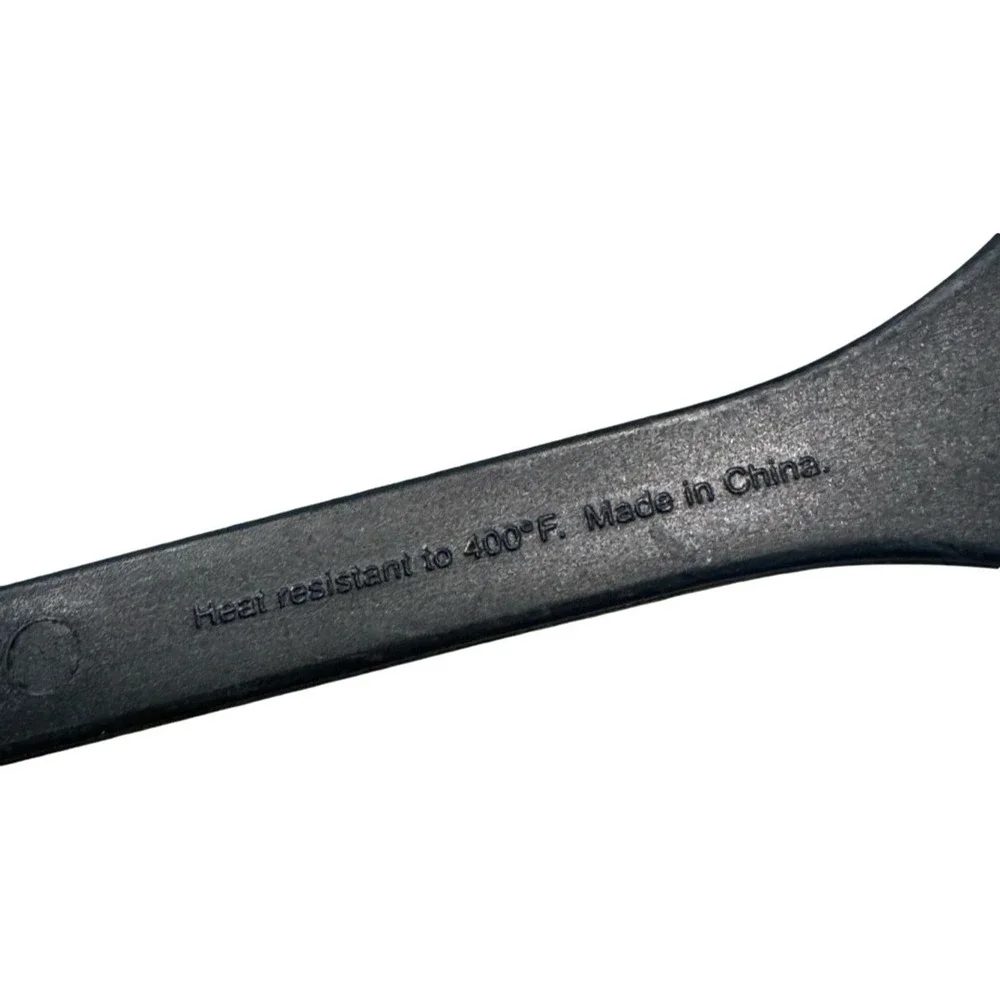 Calphalon Black Nylon Slotted Turner‎ Spatula Heat Resistant 400F Nonstick Safe